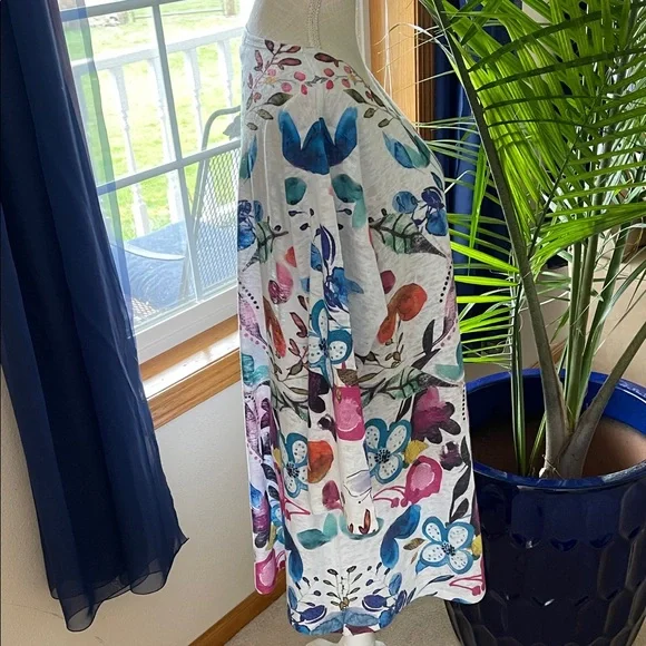 Vibrant Multicolor Tunic Top - Picture 5 of 7